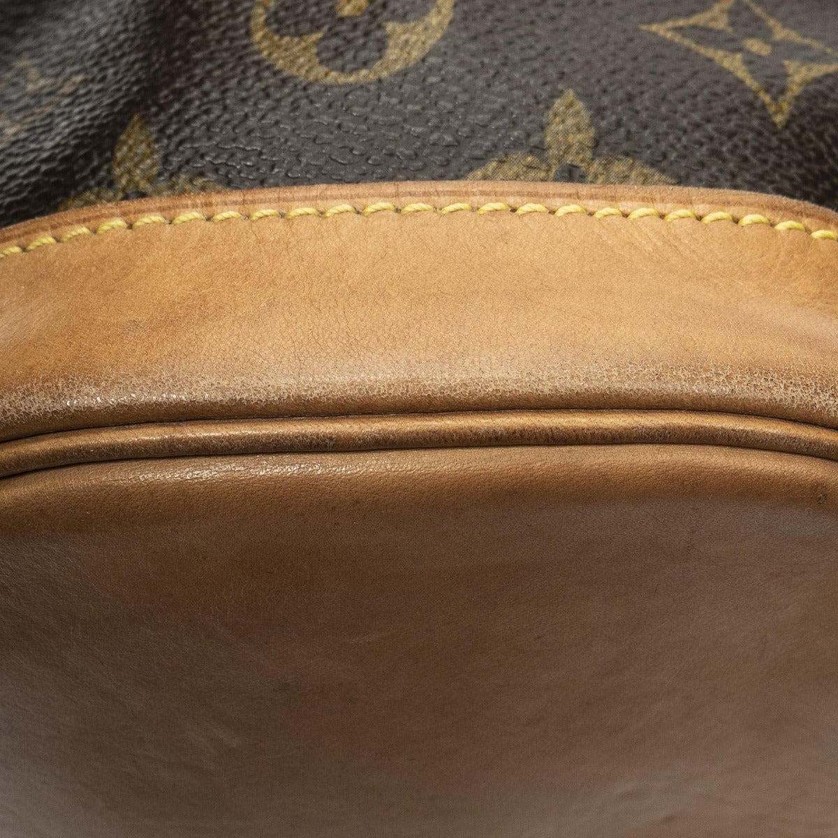 Louis Vuitton Montsouris Brown Monogram Canvas Shoulder Bag — view 8