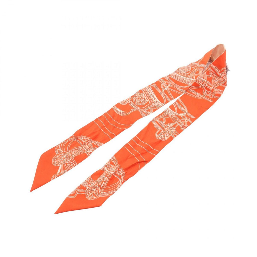 Hermes Scarf Twill Brides de Gala en Fleurs Silk — view 3