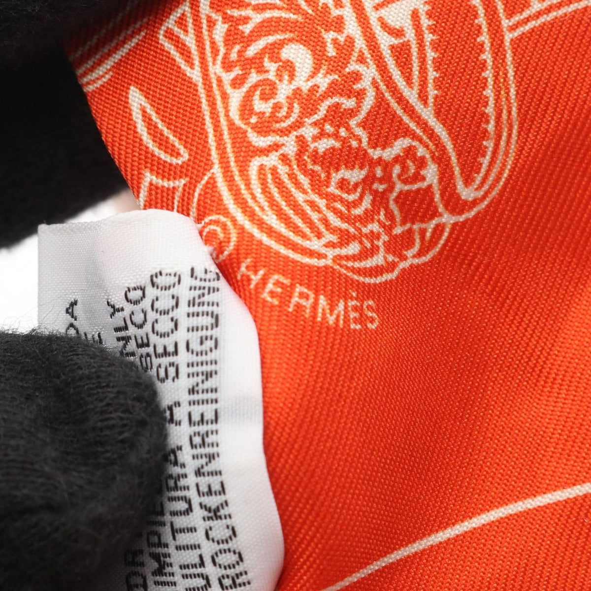 Hermes Scarf Twill Brides de Gala en Fleurs Silk — view 4