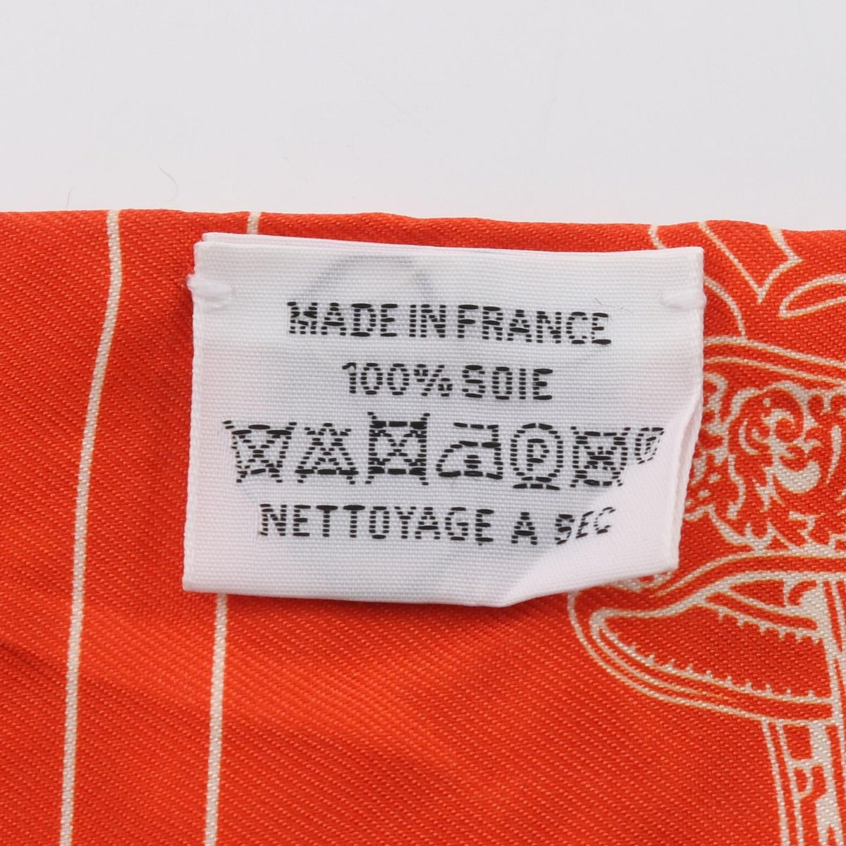 Hermes Scarf Twill Brides de Gala en Fleurs Silk — view 5