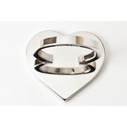 Hermes Scarf Ring Holder 2020 Valentine Collection Heart Shape Cu — view 4