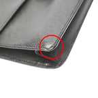 Louis Vuitton Taiga Clutch Bag Serenga Black — view 7