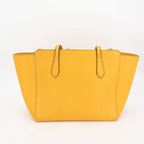 Gucci Swing Yellow Gold Hardware Leather Tote Shoulder Bag — view 7