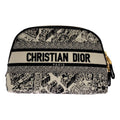 Dior Plan de Paris Pouch Black White