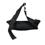 Prada Shoulder Bag Sapphia Leather Bag Black Triangle Logo — view 4