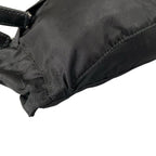 Prada Shoulder Bag Sapphia Leather Bag Black Triangle Logo — view 7