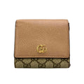 Gucci Bifold Wallet GG Marmont Brown