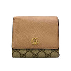 Gucci Bifold Wallet GG Marmont Brown