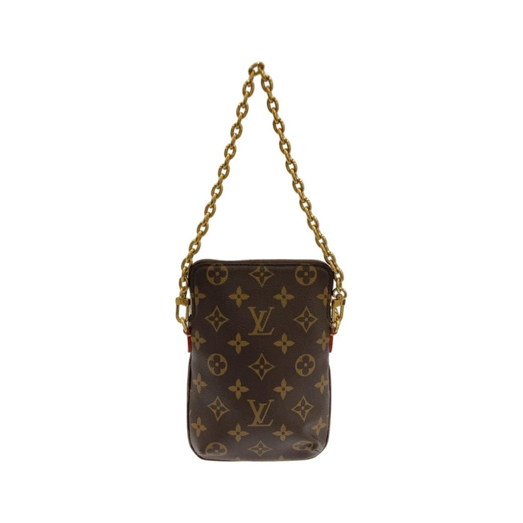 Louis Vuitton Monogram Utility Crossbody Shoulder Bag Brown Marron — view 2