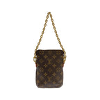 Louis Vuitton Monogram Utility Crossbody Shoulder Bag Brown Marron — view 2