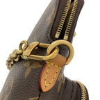 Louis Vuitton Monogram Utility Crossbody Shoulder Bag Brown Marron — view 6