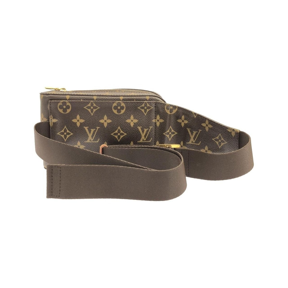 Louis Vuitton Monogram Geronimos Shoulder Bag Brown Marron — view 2