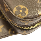 Louis Vuitton Monogram Geronimos Shoulder Bag Brown Marron — view 3
