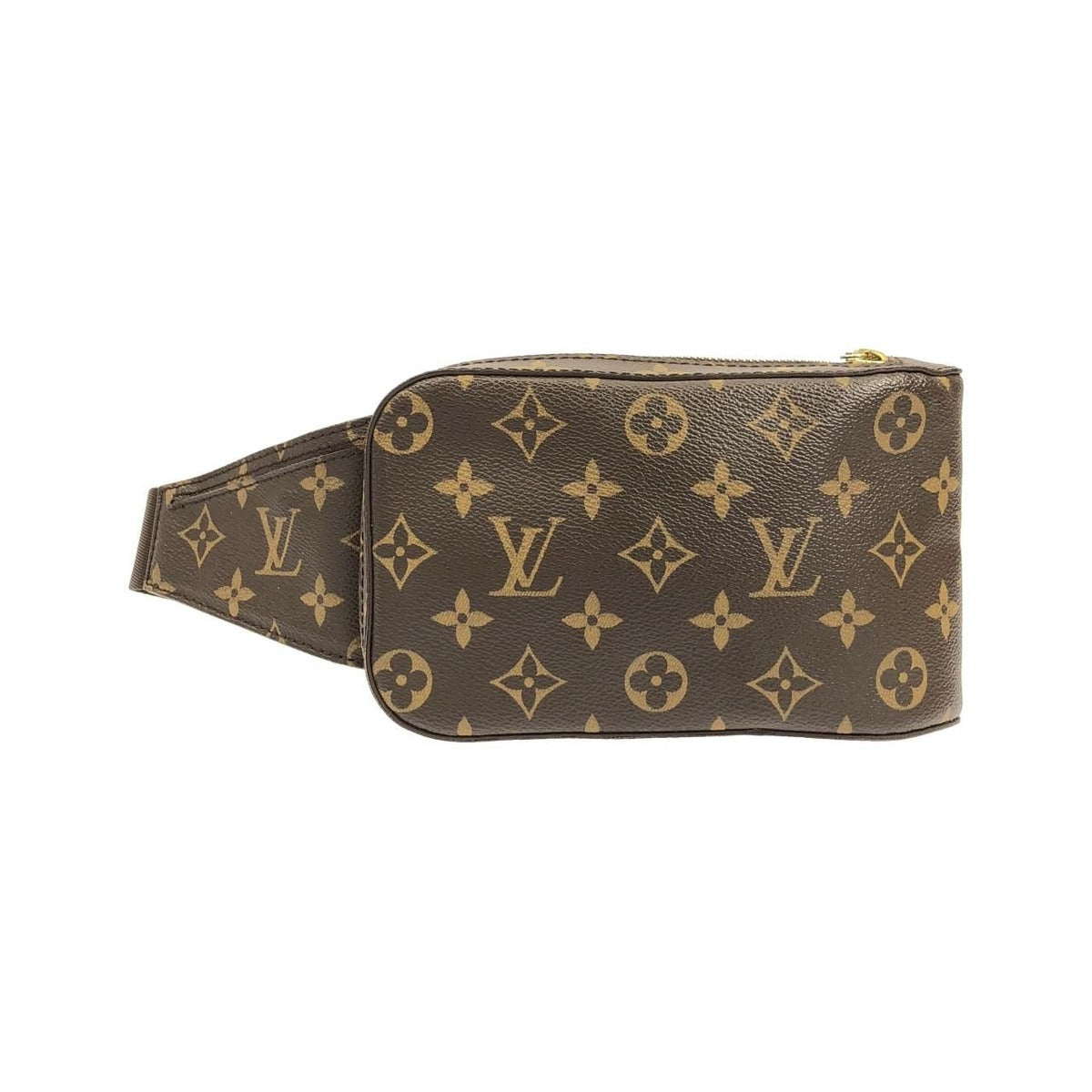 Louis Vuitton Monogram Geronimos Shoulder Bag Brown Marron
