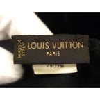 Louis Vuitton Scarf Monogram Echarpe Brule Black 60% Rayon 25% Cupro 15% Silk — view 4