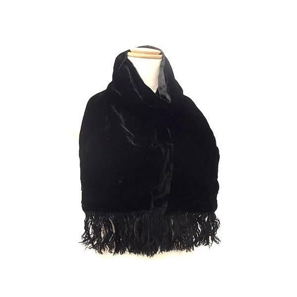 Louis Vuitton Scarf Monogram Echarpe Brule Black 60% Rayon 25% Cupro 15% Silk