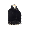 Louis Vuitton Scarf Monogram Echarpe Brule Black 60% Rayon 25% Cupro 15% Silk