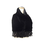 Louis Vuitton Scarf Monogram Echarpe Brule Black 60% Rayon 25% Cupro 15% Silk