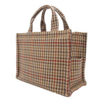 Celine Triomphe Small Cabas Thais Brown Multicolor Tweed Leather 2-Way — view 2