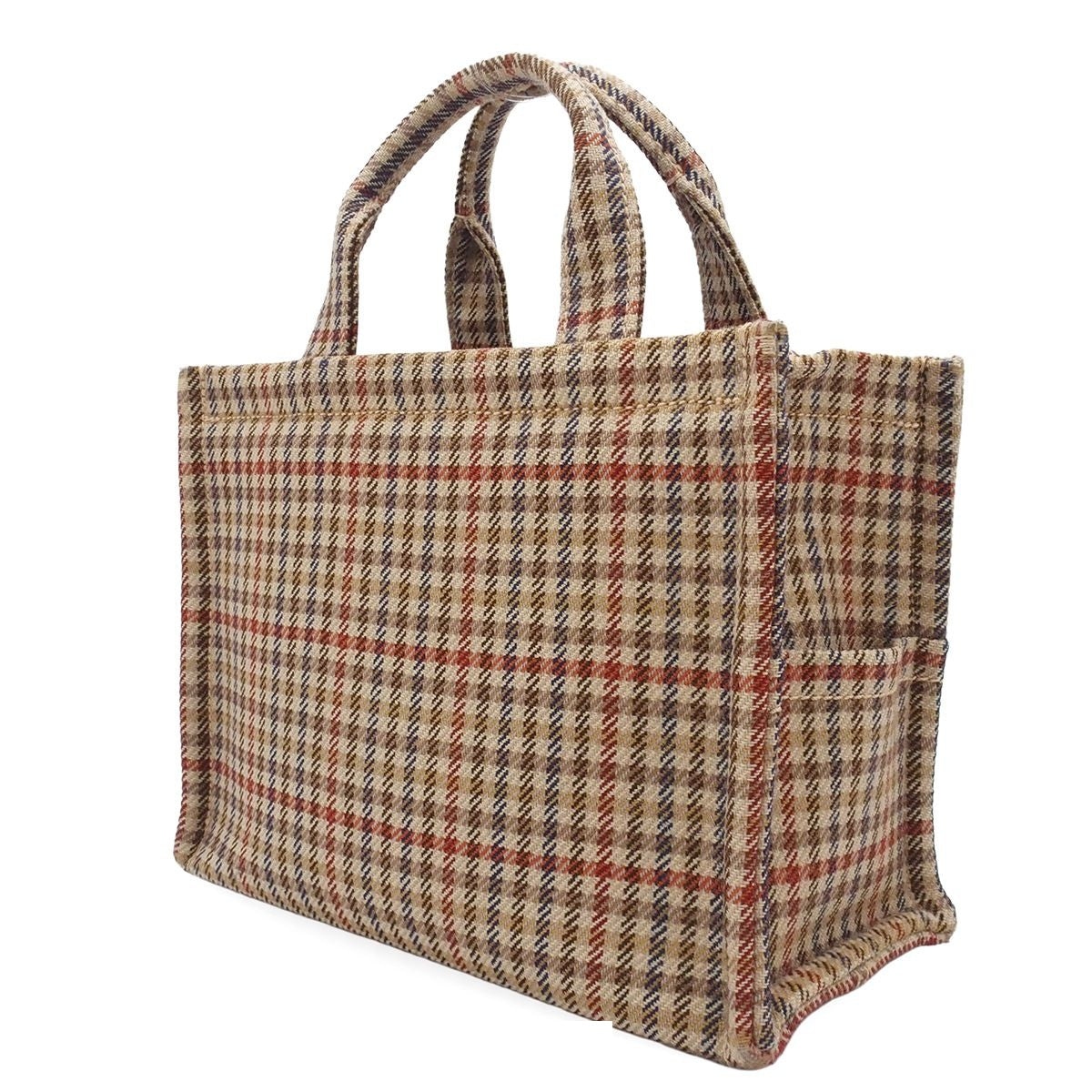 Celine Triomphe Small Cabas Thais Brown Multicolor Tweed Leather 2-Way — view 2