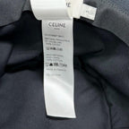Celine Cotton Triomphe Bucket Hat Black — view 7