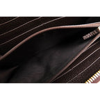 Gucci Long Wallet Men Leather Dark Brown Dollar — view 8
