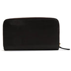 Gucci Long Wallet Men Leather Dark Brown Dollar — view 9