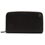 Gucci Long Wallet Men Leather Dark Brown Dollar