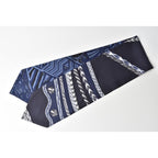 Hermes Scarf Twill Up Wow Silk Blue Marine — view 3