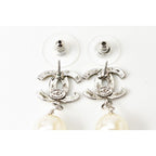 Chanel Pearl Motif Coco Mark Silver — view 4