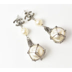 Chanel Pearl Motif Coco Mark Silver