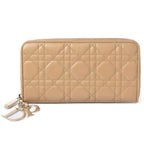 Christian Dior Wallet Long Iss Imo Beige
