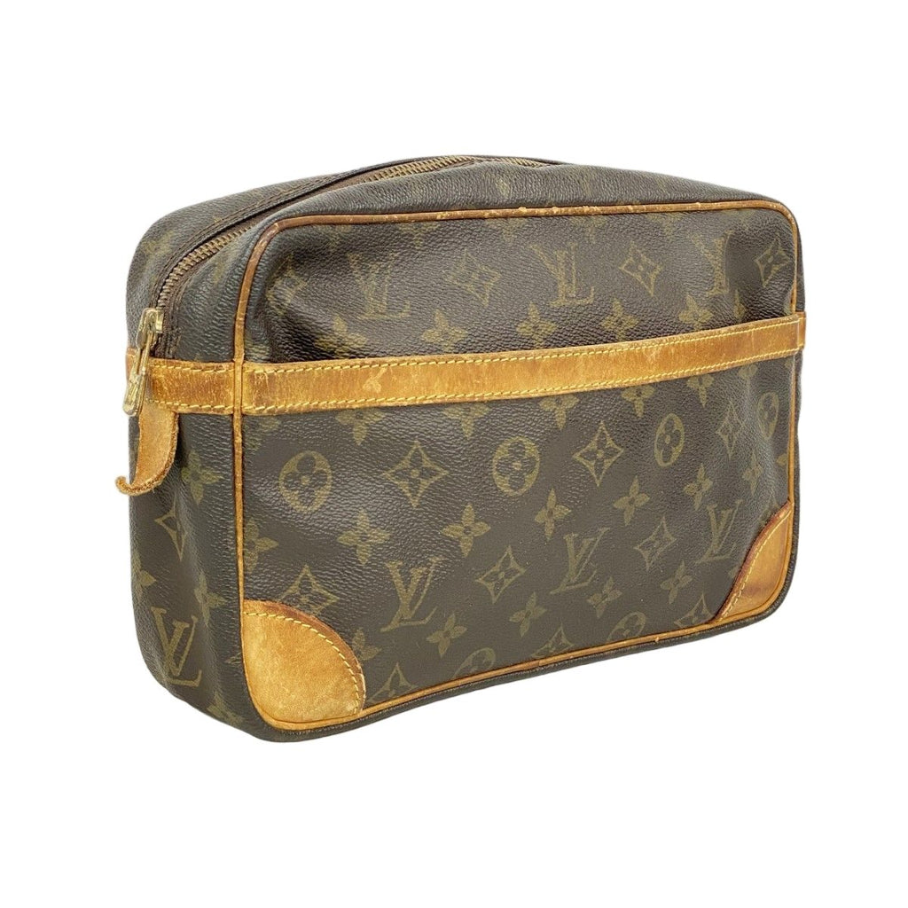 Louis Vuitton Clutch Monogram Compiegne 28 Brown — view 2