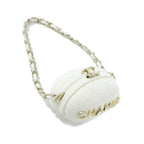 Chanel Bag Charm White S