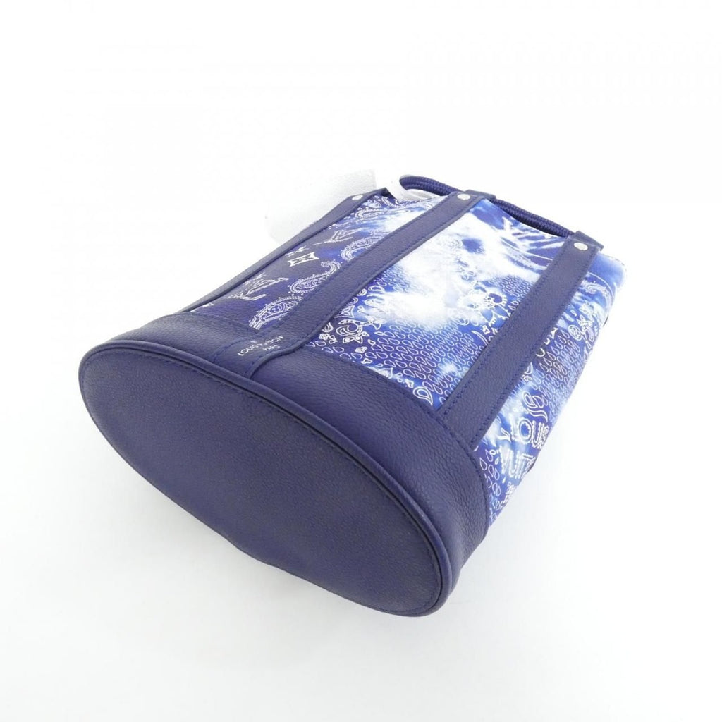 Louis Vuitton Monogram Bandana Randonne PM Shoulder Bag Bleu — view 3