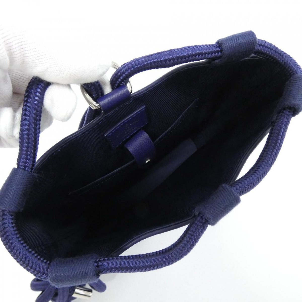 Louis Vuitton Monogram Bandana Randonne PM Shoulder Bag Bleu — view 5
