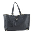 Gucci Guccissima Abbey Leather Tote Shoulder Black