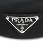 Prada Triangle Logo Re-Nylon Headband Hair — view 6
