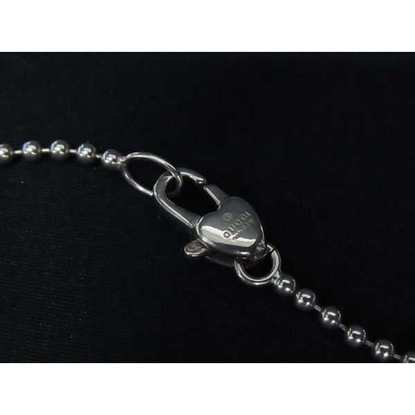 Gucci Necklace Lovely Heart Silver SV 925 — view 2
