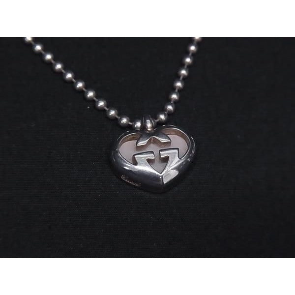 Gucci Necklace Lovely Heart Silver SV 925 — view 3