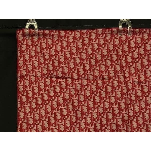 Christian Dior Scarf Trotter Red 100% Silk — view 3