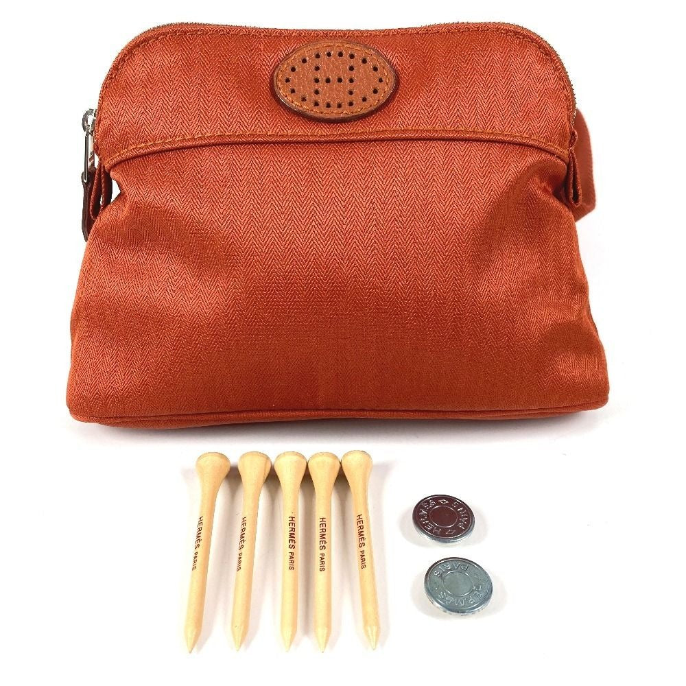 Hermes Waist Bag Bolide Ceinture Golf Cotton Orange