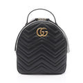 Gucci Backpack GG Marmont Black Leather