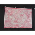 Dior Toile de Jouy Sauvage Cotton Pareo Scarf Shawl Pink — view 2