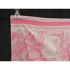 Dior Toile de Jouy Sauvage Cotton Pareo Scarf Shawl Pink — view 3