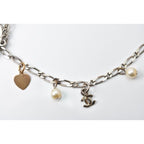 Chanel Bracelet Clover Heart Silver — view 2
