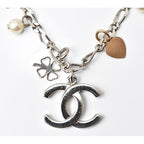 Chanel Bracelet Clover Heart Silver — view 5
