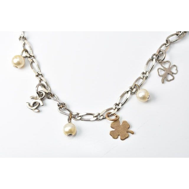 Chanel Bracelet Clover Heart Silver — view 7