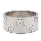 Gucci Icon Ring 750 White Gold
