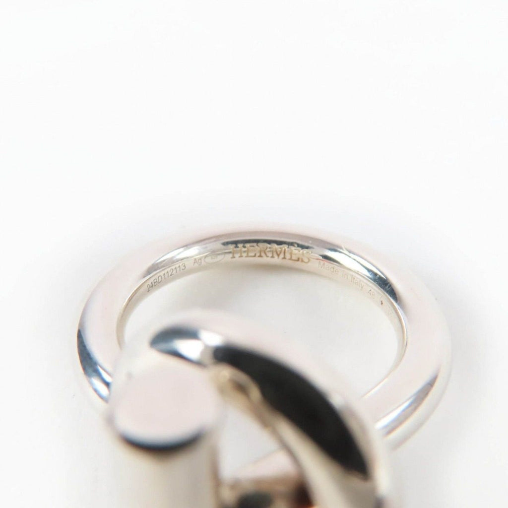 Hermes Echappee MM 925 Ring Silver 48 with Case Weight — view 7